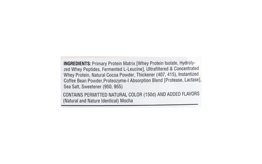 Procel 100% Whey Pro-Standard Mocha Cappuccno Flavor   Pack  200 grams